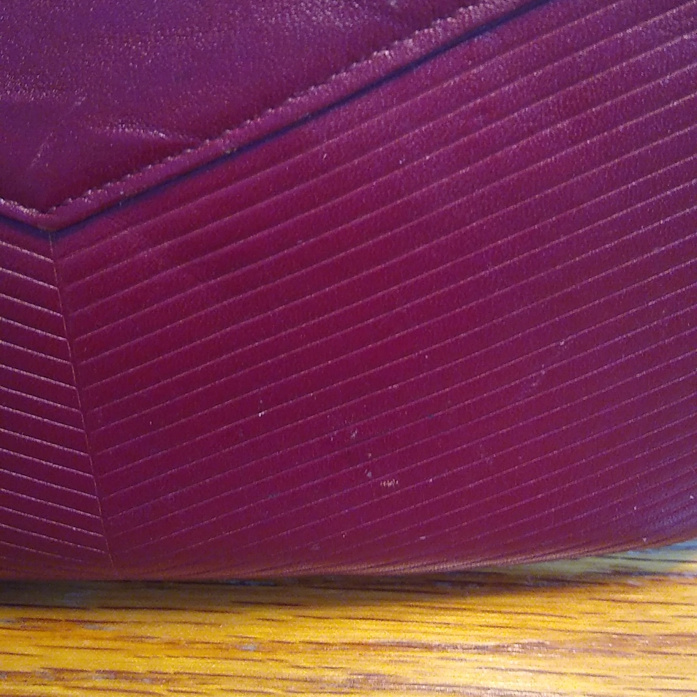 Vintage Leather Make-Up Clutch & Credit Card Folio - Picture 5 of 13